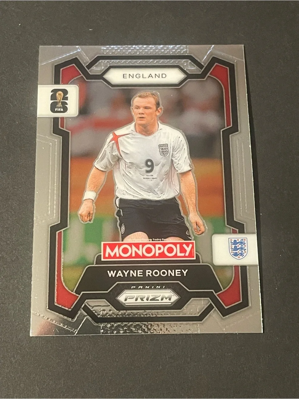 2026 Panini Prizm Monopoly FIFA World Cup - Wayne Rooney #27 Base Card